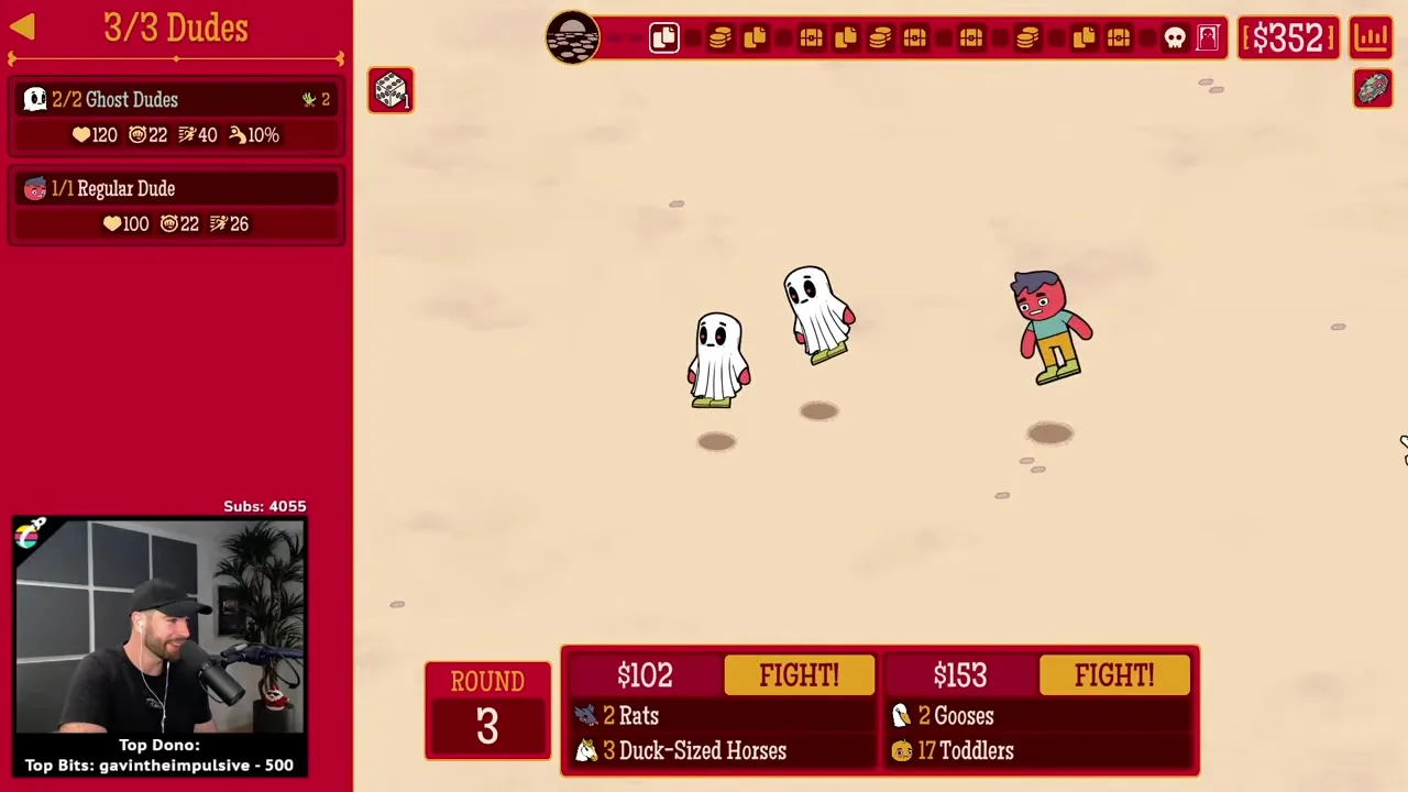 How Many Dudes? Tier challenge gold-star completion trophies